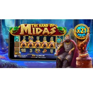 PRAGMATIC PLAY EMBRACES THE GOLDEN TOUCH IN THE HAND OF MIDAS